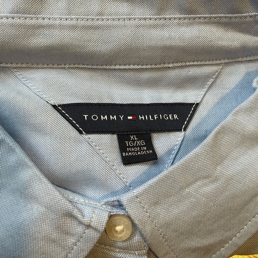 Tommy Hilfiger Sky Blue Button-Up